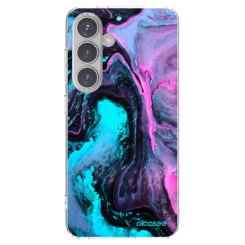 Picasee silikonowe przeźroczyste etui na Samsung Galaxy S24 S921B 5G - Lean 2