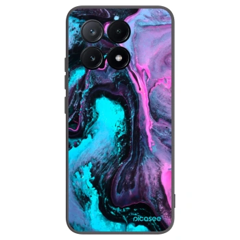 Picasee silikonowe czarne etui na Xiaomi Poco X6 Pro - Lean 2