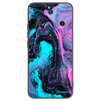 Picasee silikonowe czarne etui na Honor Magic6 Lite 5G - Lean 2