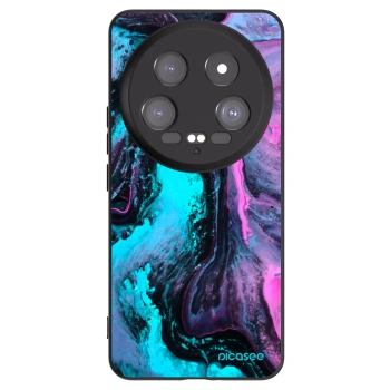 Picasee silikonowe czarne etui na Xiaomi 14 Ultra - Lean 2