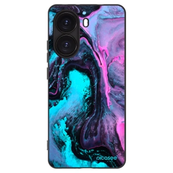 Picasee silikonowe czarne etui na Xiaomi Poco X7 Pro 5G - Lean 2