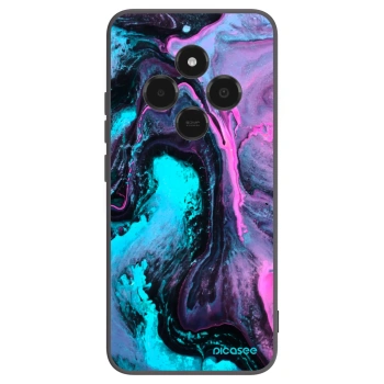 Picasee silikonowe czarne etui na Xiaomi Poco C75 - Lean 2
