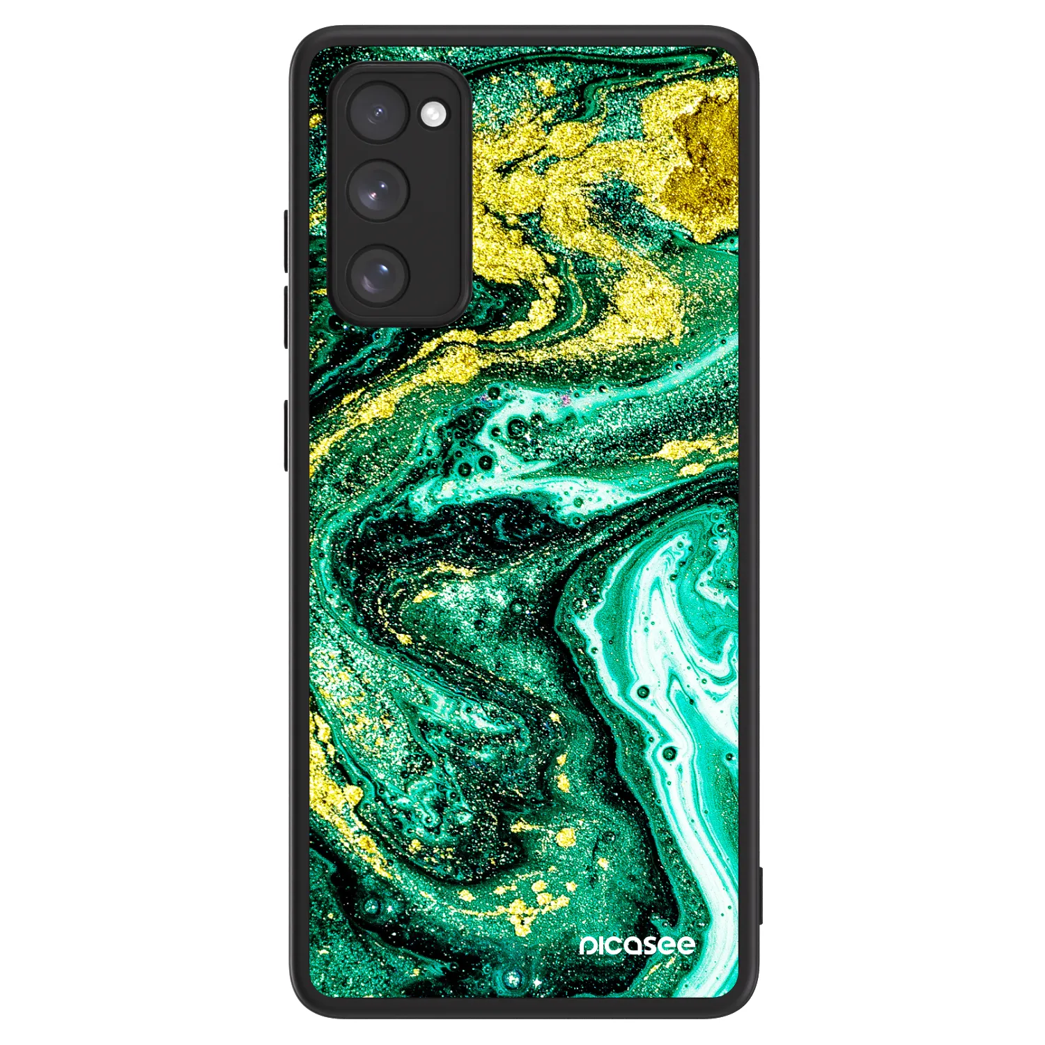 Picasee ULTIMATE CASE na Samsung Galaxy S20 FE - Green Gold