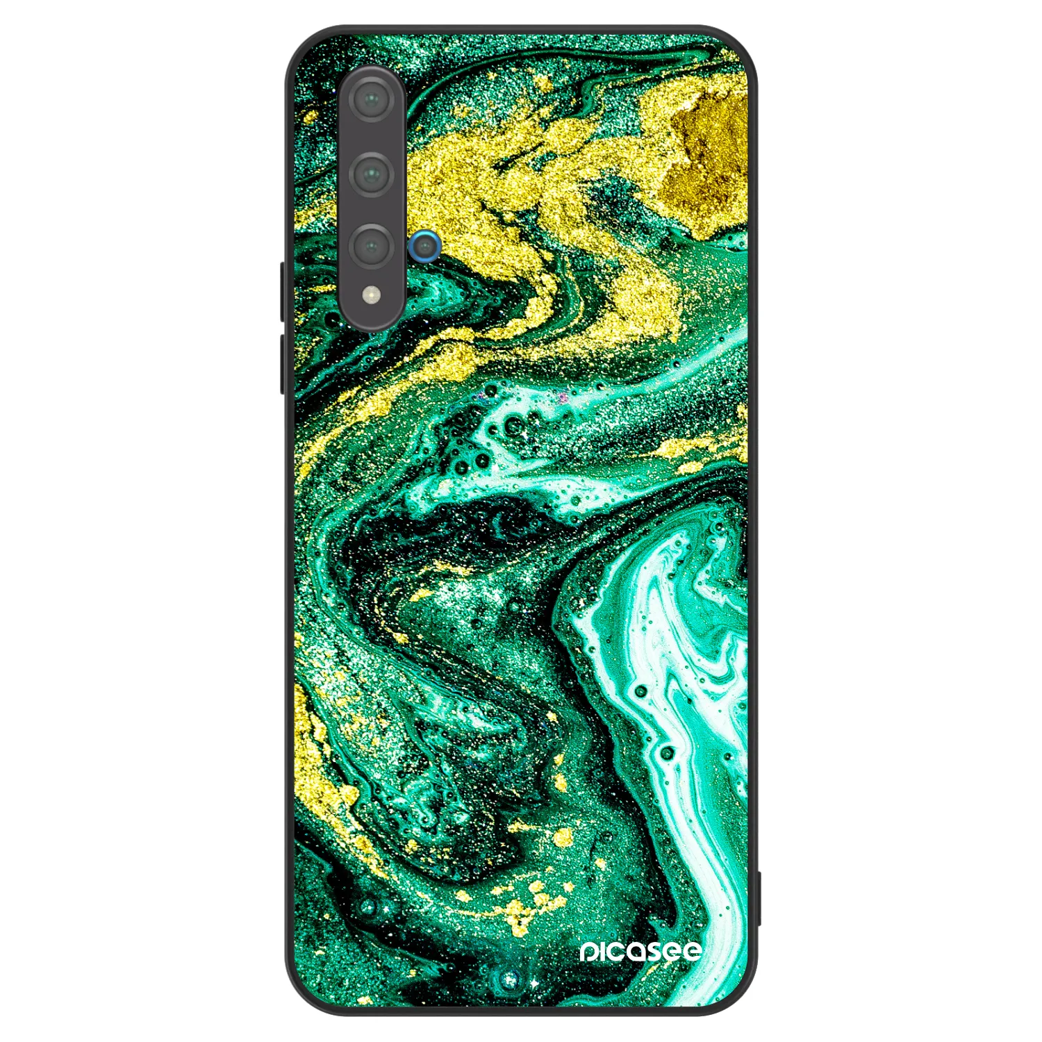 Picasee ULTIMATE CASE na Huawei Nova 5T - Green Gold