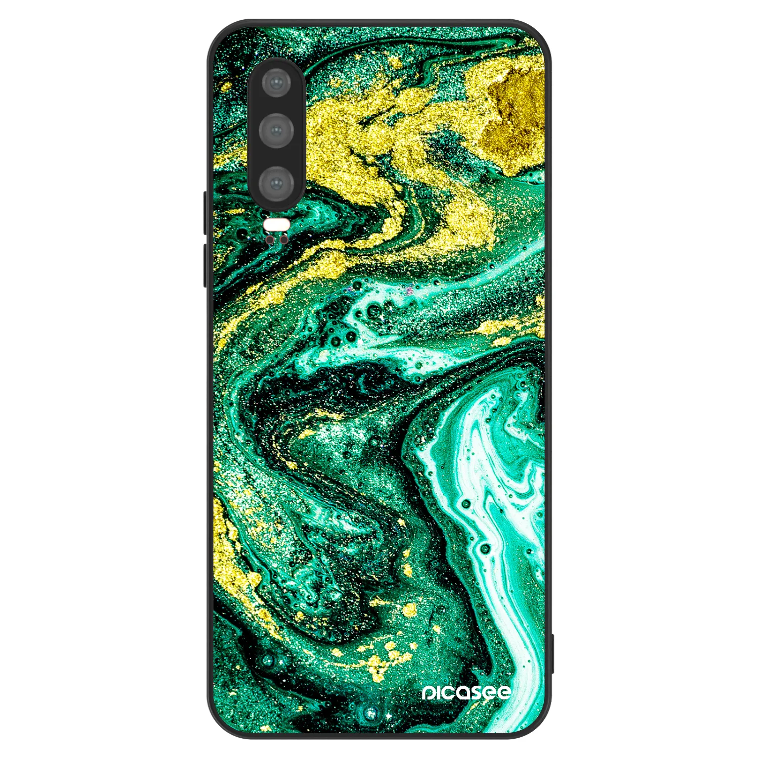 Picasee ULTIMATE CASE na Huawei P30 - Green Gold
