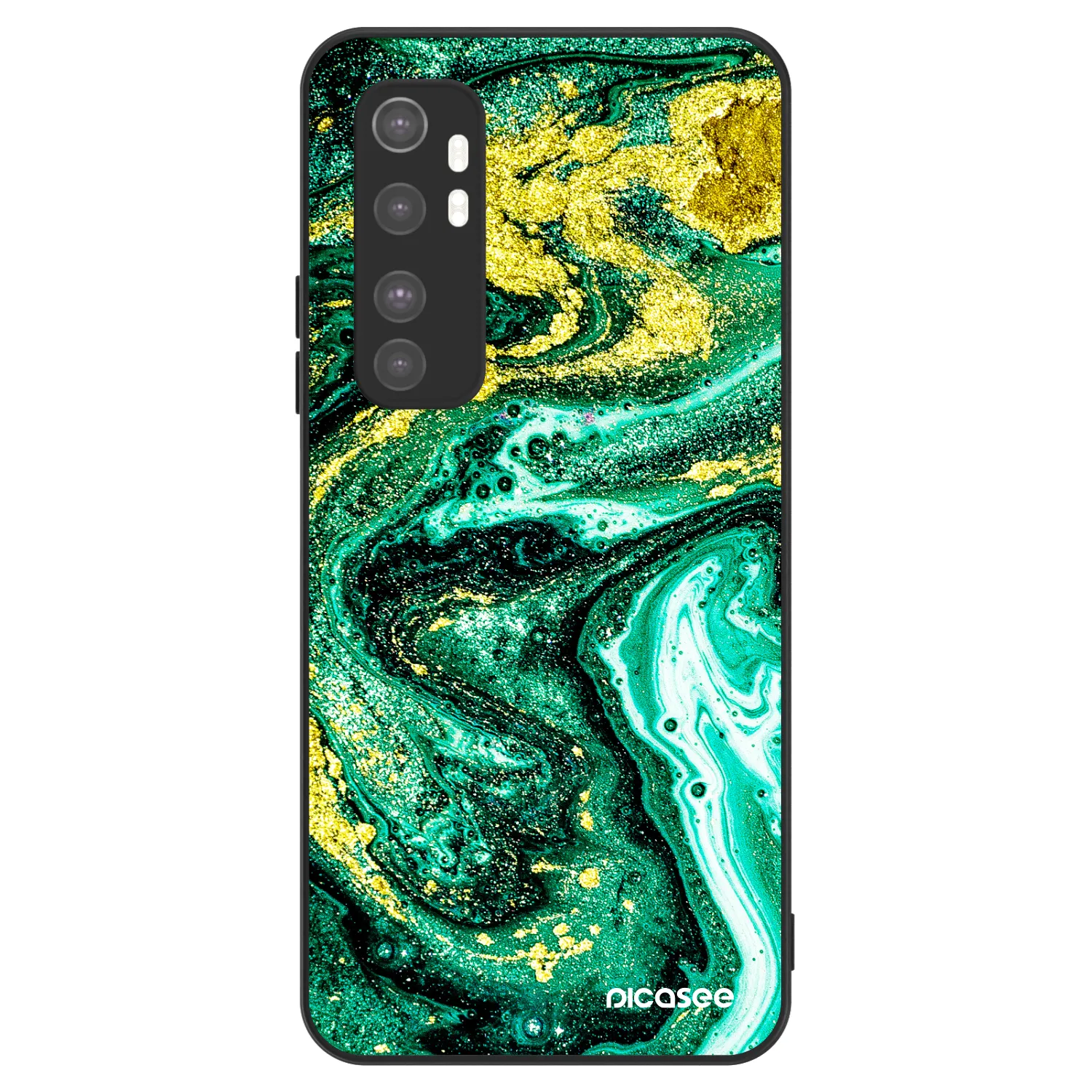 Picasee ULTIMATE CASE na Xiaomi Mi Note 10 Lite - Green Gold