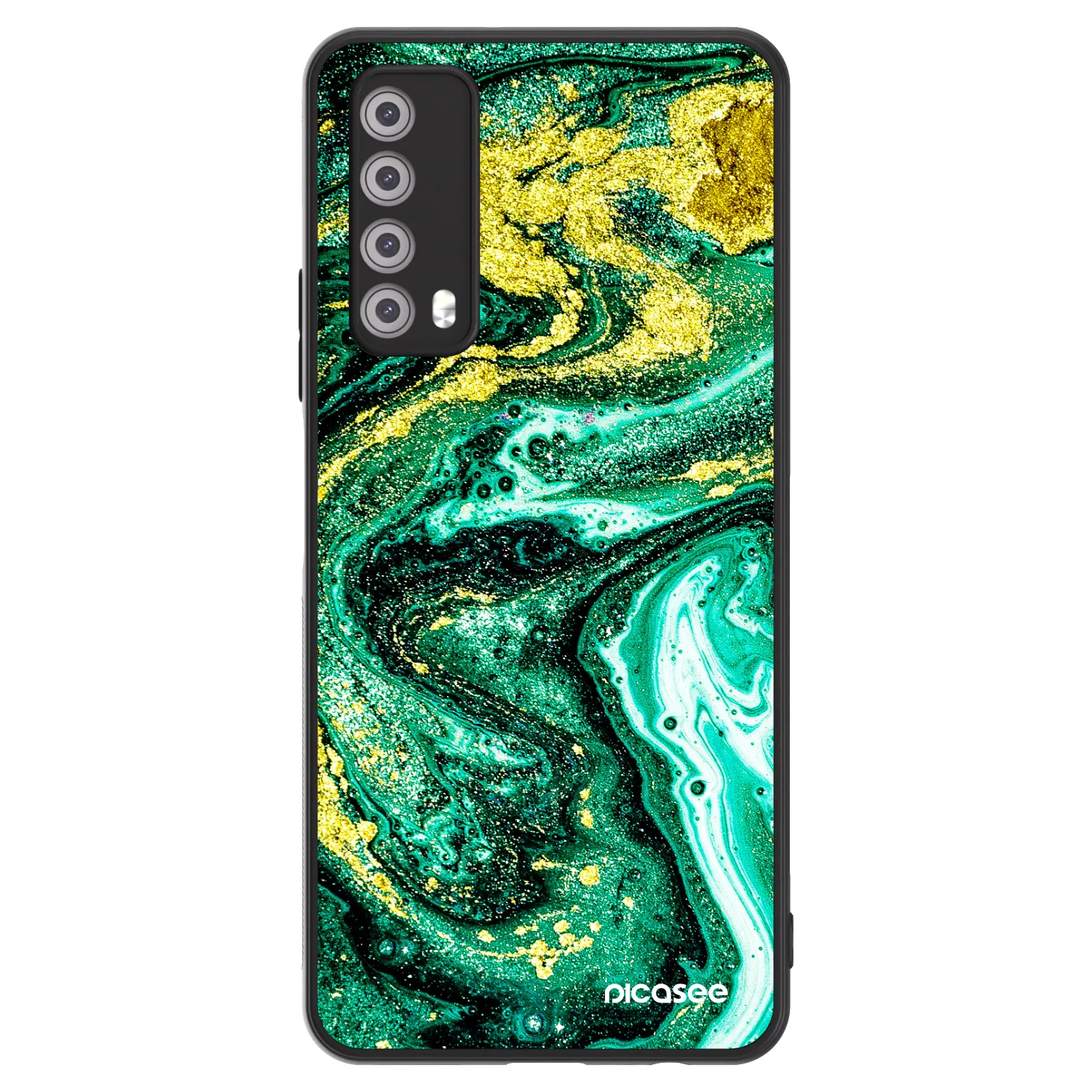 Picasee ULTIMATE CASE na Huawei P Smart 2021 - Green Gold