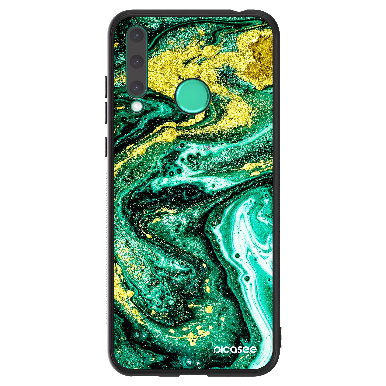 Picasee ULTIMATE CASE na Honor 20 Lite - Green Gold