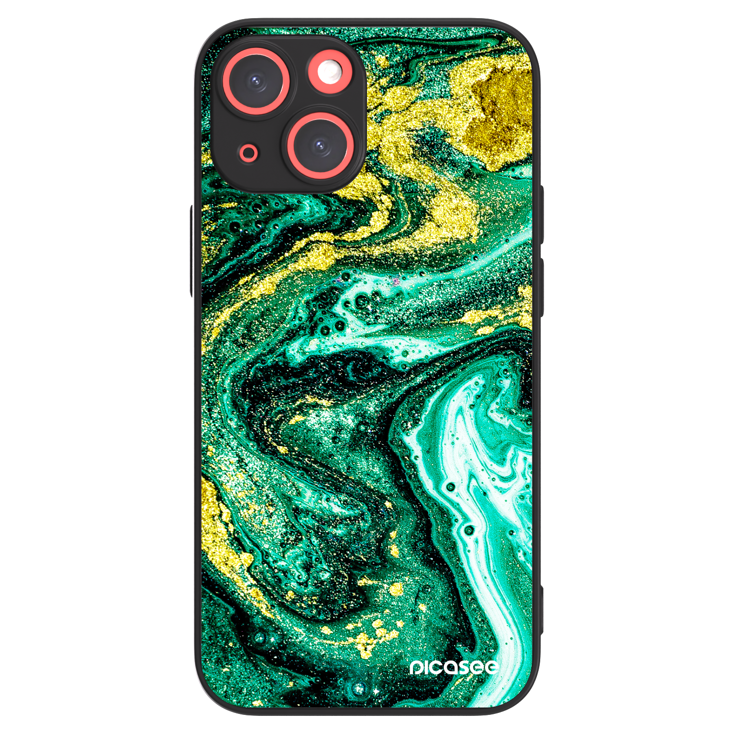 Picasee ULTIMATE CASE na Apple iPhone 13 mini - Green Gold