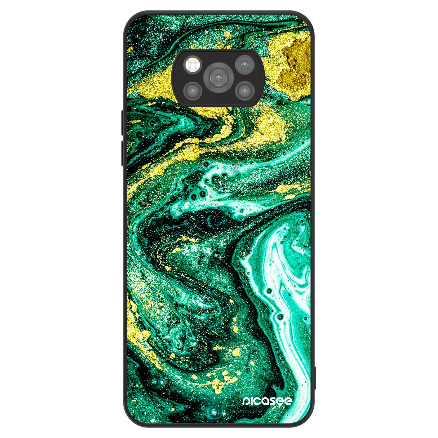Picasee ULTIMATE CASE na Xiaomi Poco X3 Pro - Green Gold