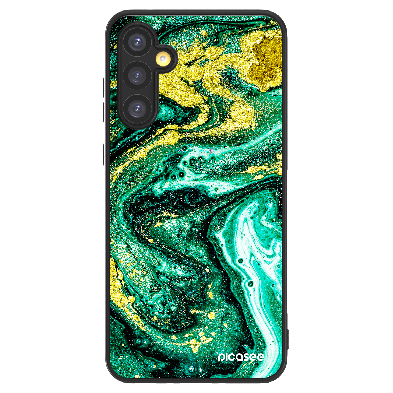 Picasee ULTIMATE CASE na Samsung Galaxy A34 5G A346B - Green Gold