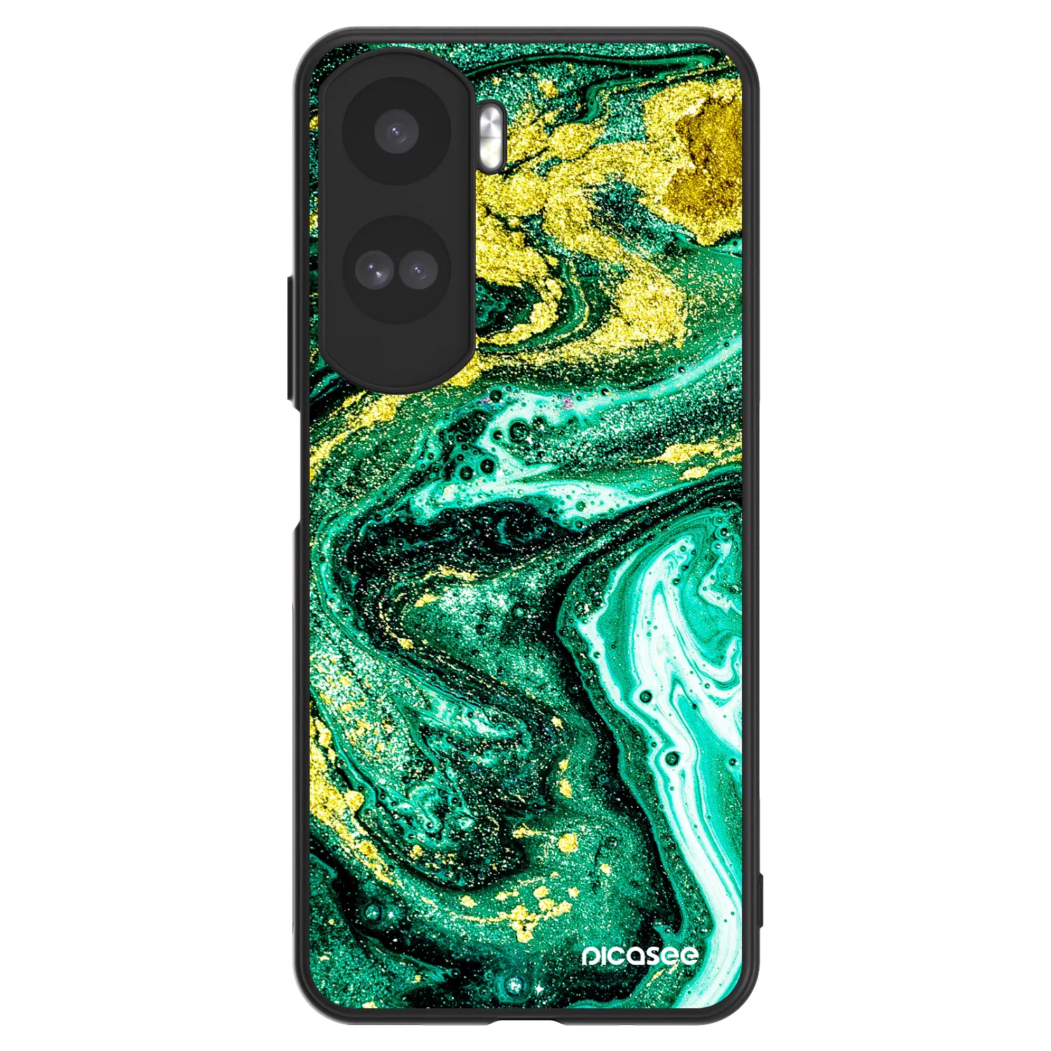 Picasee ULTIMATE CASE na Honor 90 Lite 5G - Green Gold