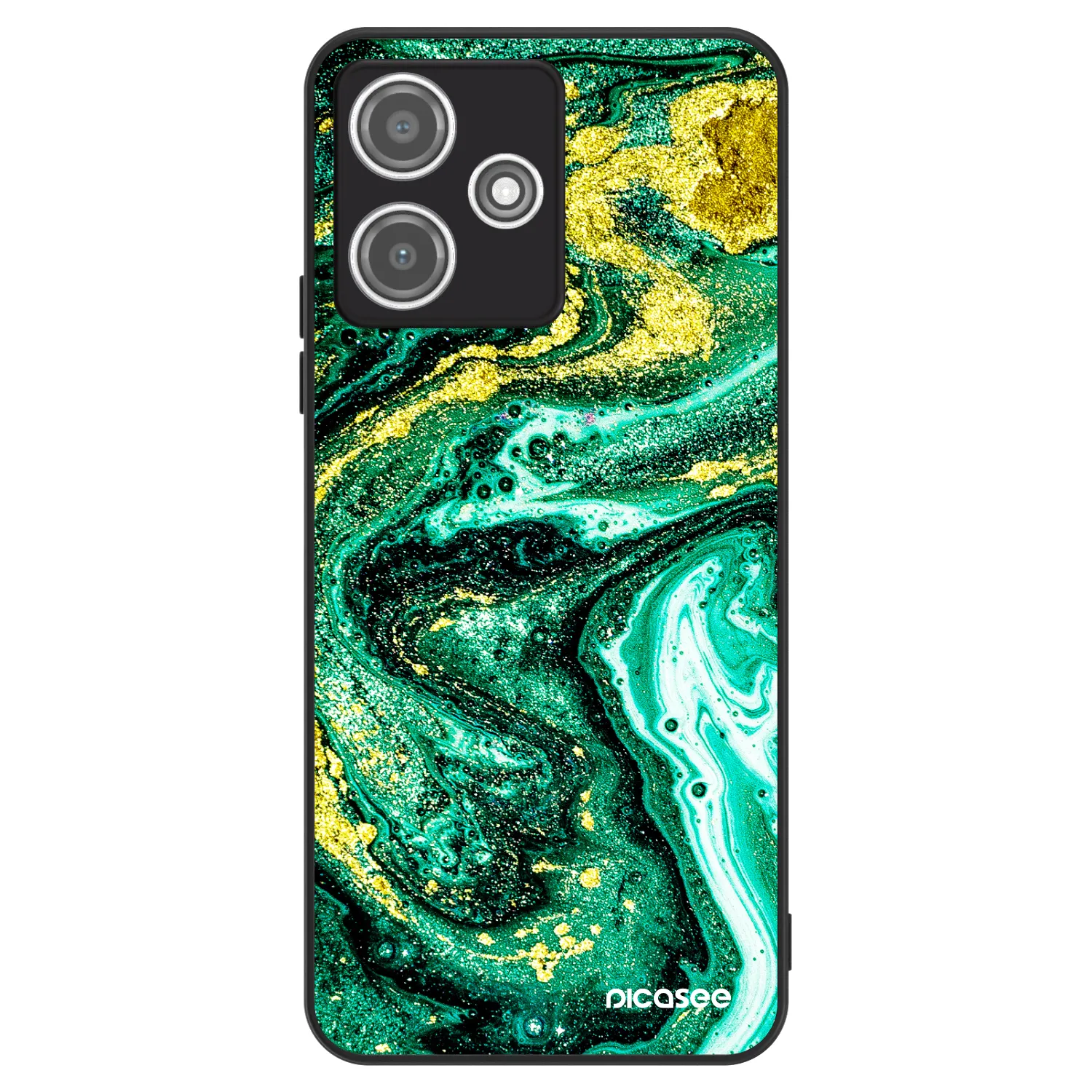 Picasee ULTIMATE CASE na Xiaomi Redmi 12 5G - Green Gold