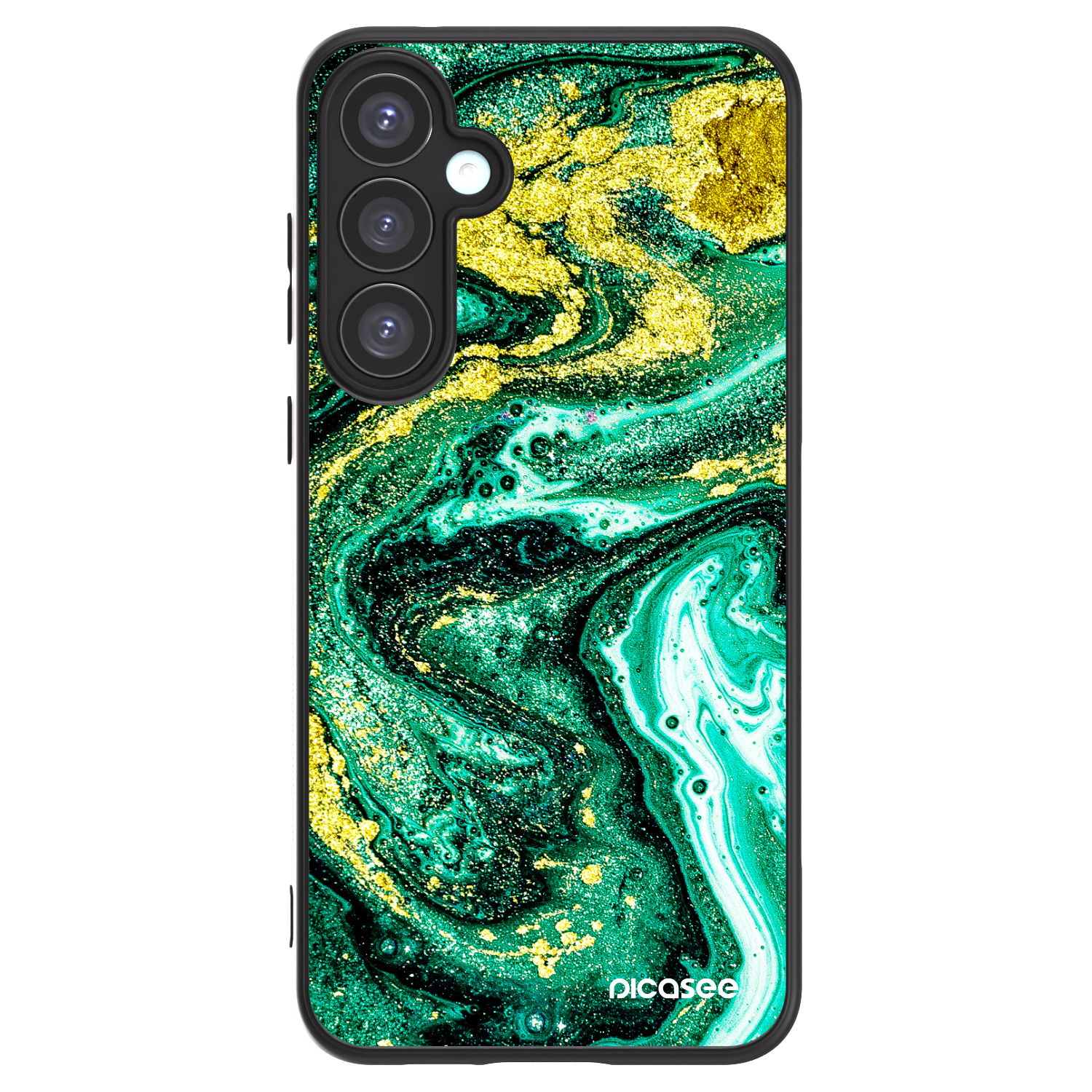 Picasee ULTIMATE CASE na Samsung Galaxy A55 5G A556B - Green Gold