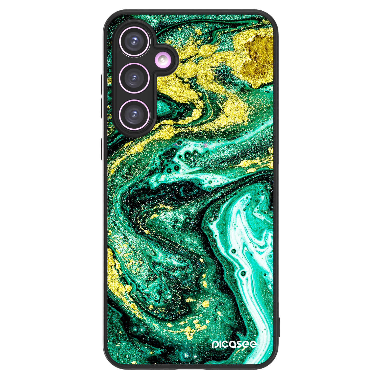 Picasee ULTIMATE CASE na Samsung Galaxy A35 5G A356B - Green Gold