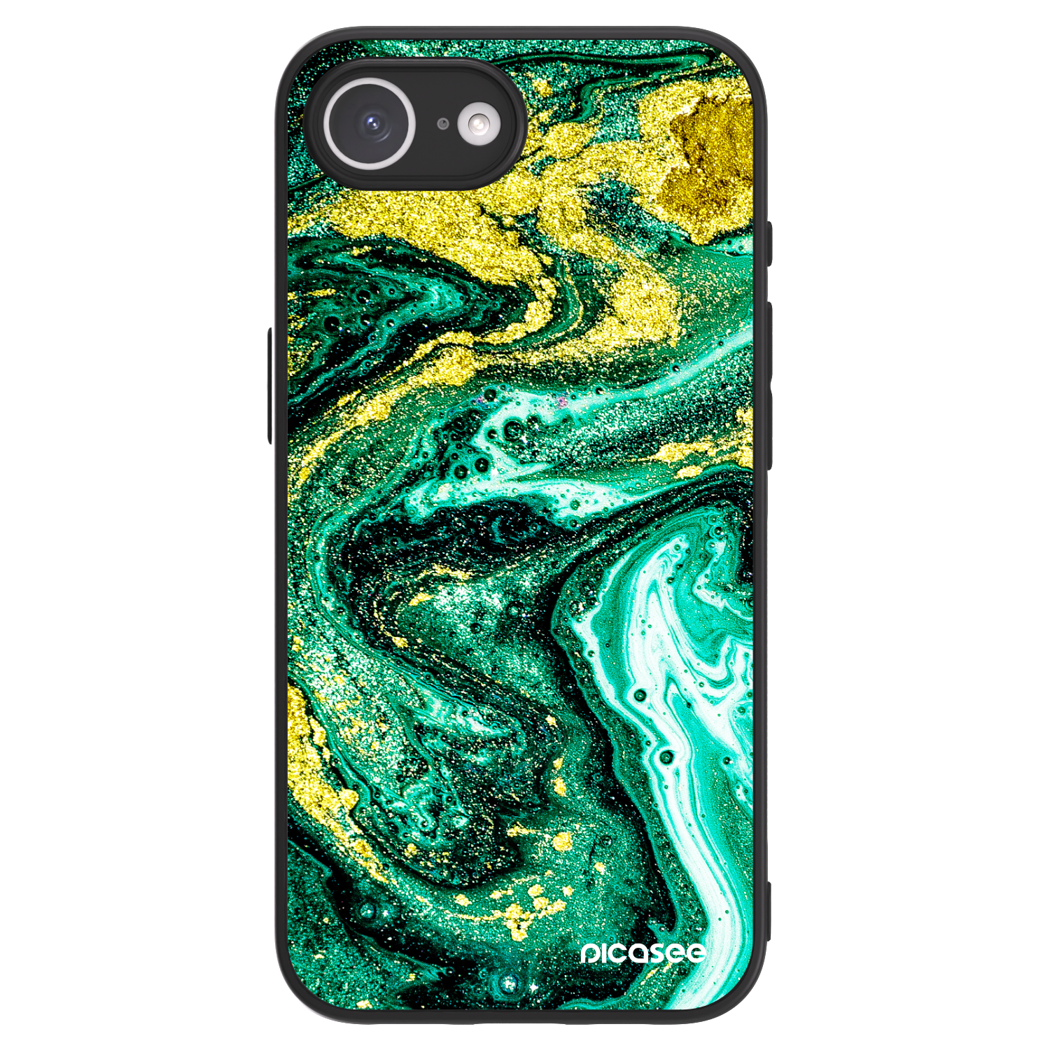 Picasee ULTIMATE CASE na Apple iPhone 16e - Green Gold