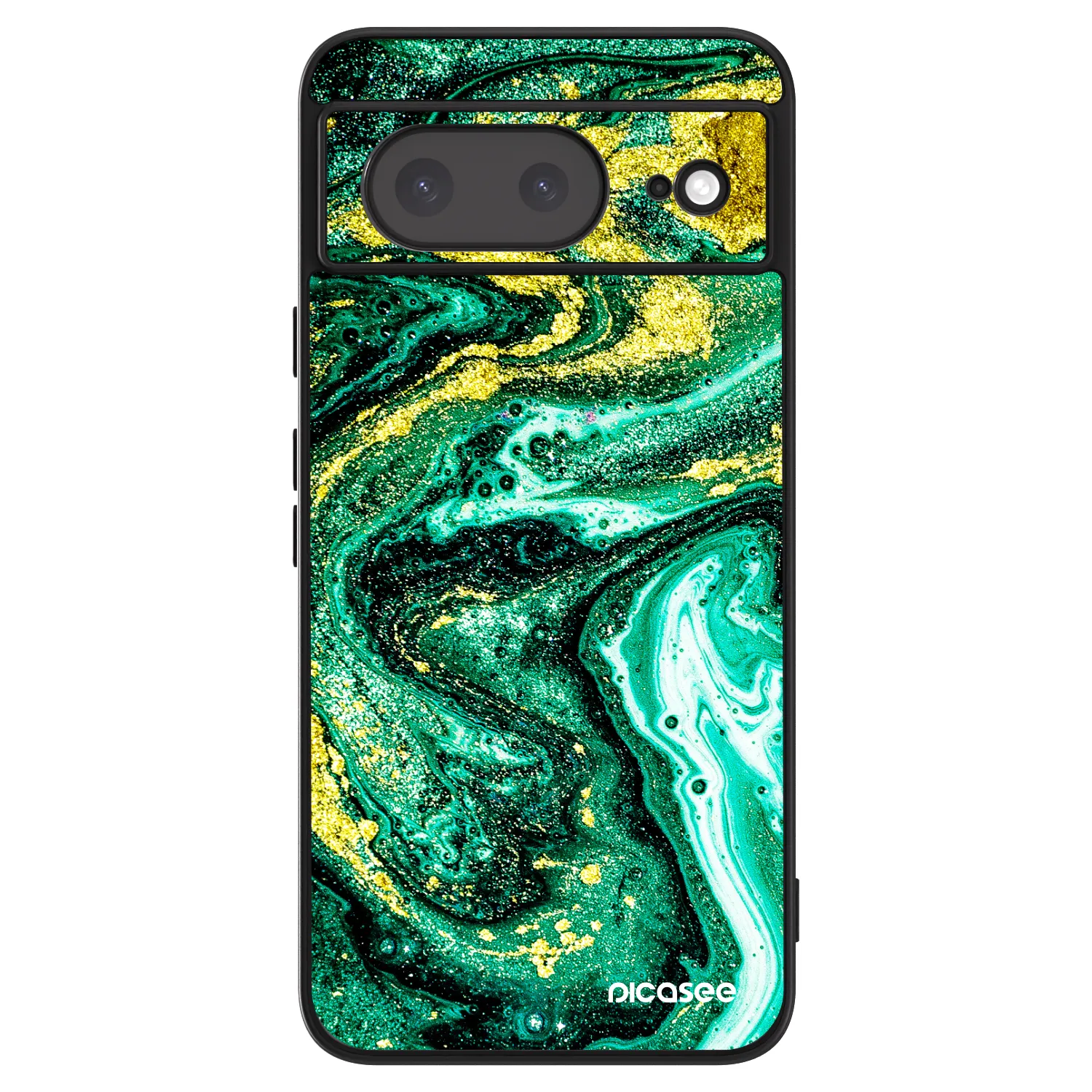 Picasee ULTIMATE CASE na Google Pixel 8a - Green Gold