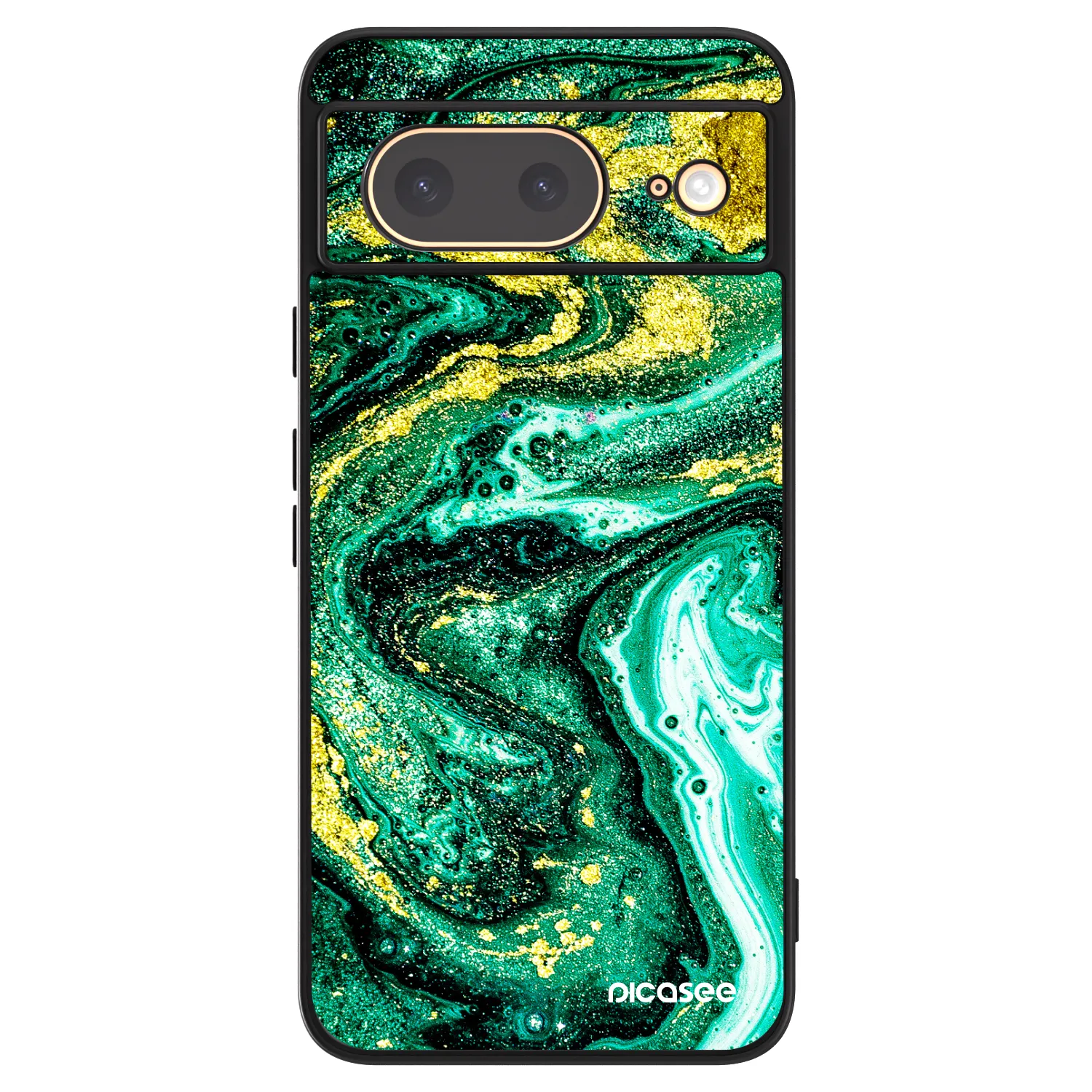 Picasee ULTIMATE CASE na Google Pixel 8 - Green Gold