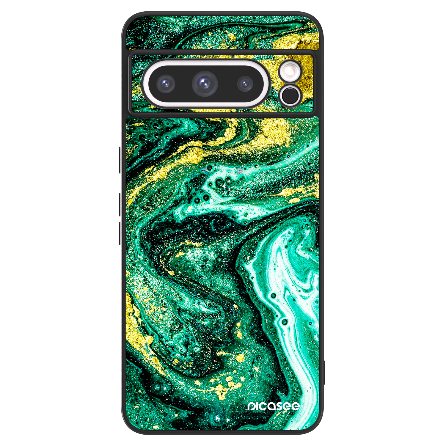 Picasee ULTIMATE CASE na Google Pixel 8 Pro - Green Gold