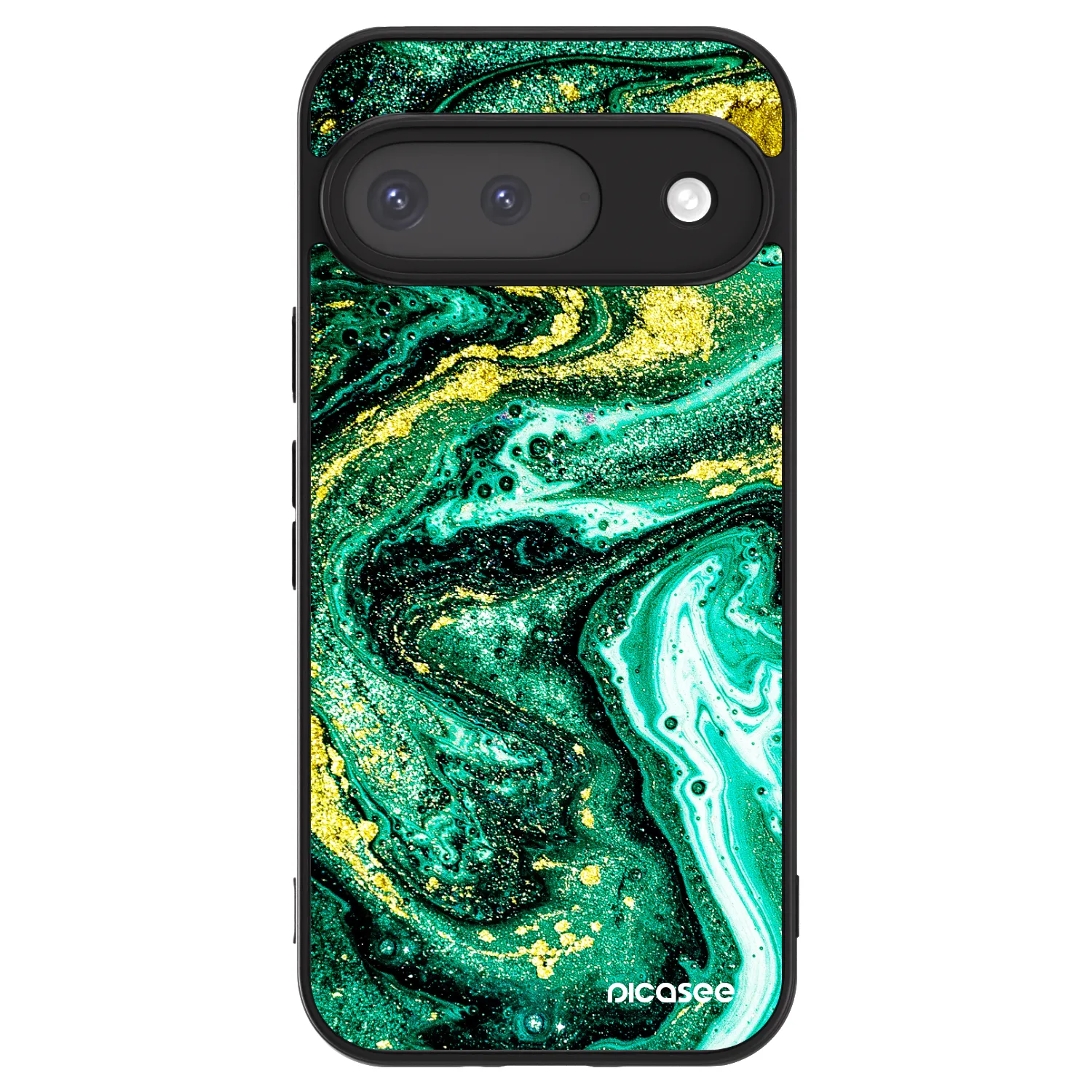 Picasee ULTIMATE CASE na Google Pixel 9 - Green Gold