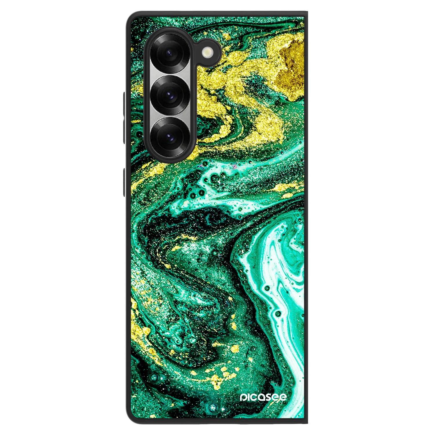 Picasee ULTIMATE CASE na Samsung Galaxy Z Fold6 5G - Green Gold