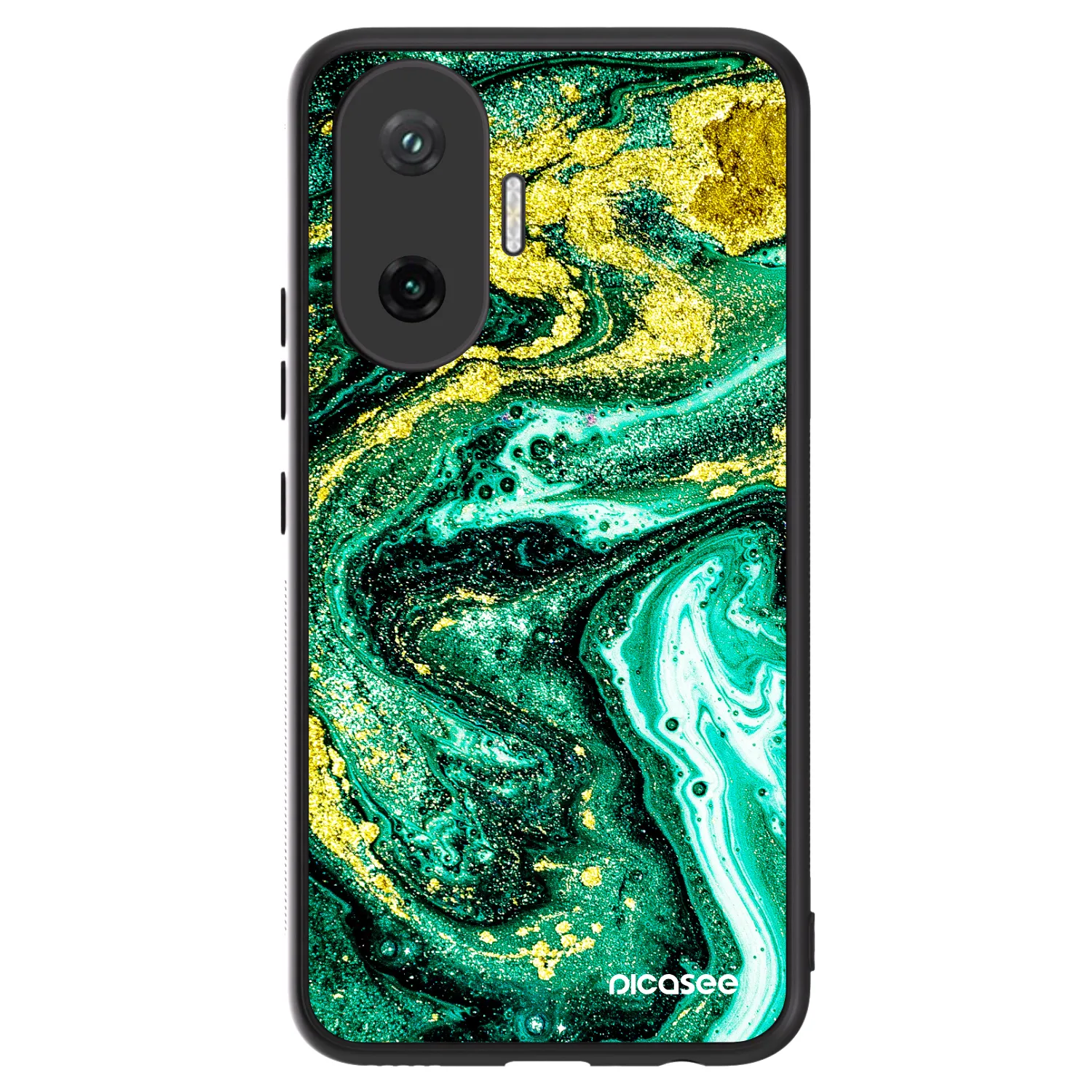 Picasee ULTIMATE CASE na Xiaomi Poco F7 Pro 5G - Green Gold