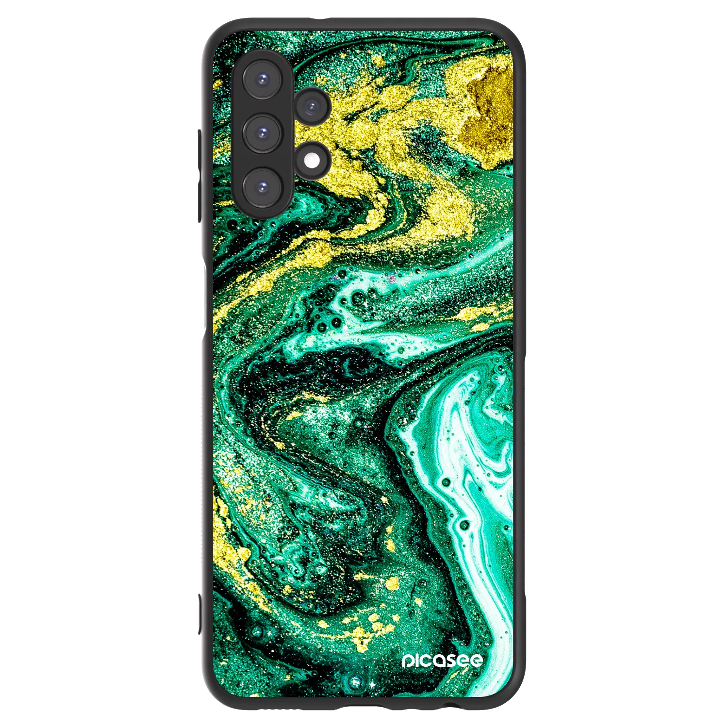 Picasee ULTIMATE CASE na Samsung Galaxy A13 5G - Green Gold