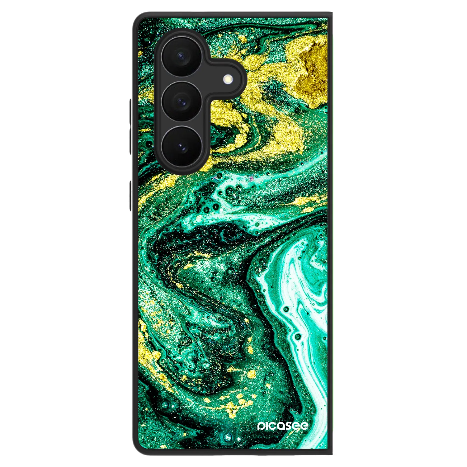 Picasee ULTIMATE CASE na Samsung Galaxy Z Fold7 5G - Green Gold
