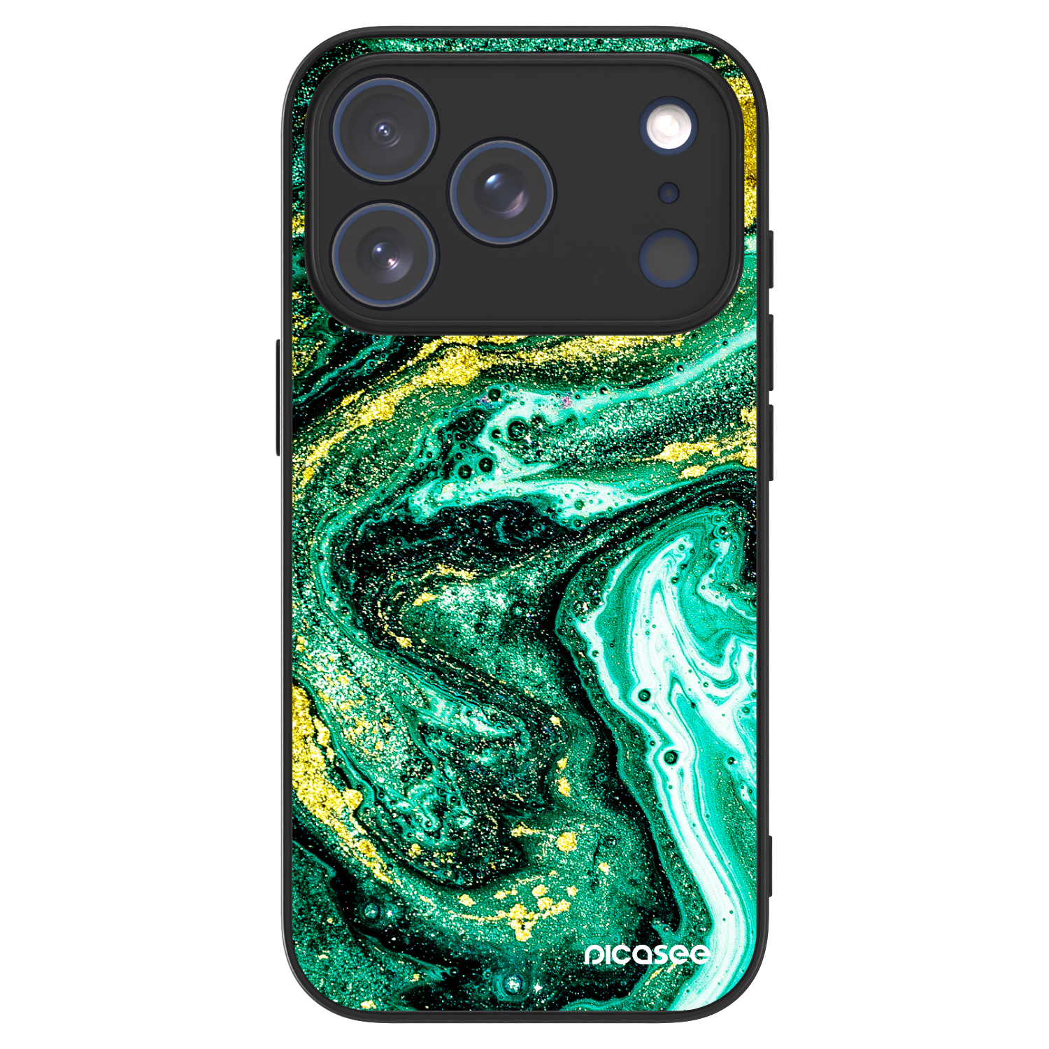 Picasee ULTIMATE CASE na Apple iPhone 17 Pro - Green Gold