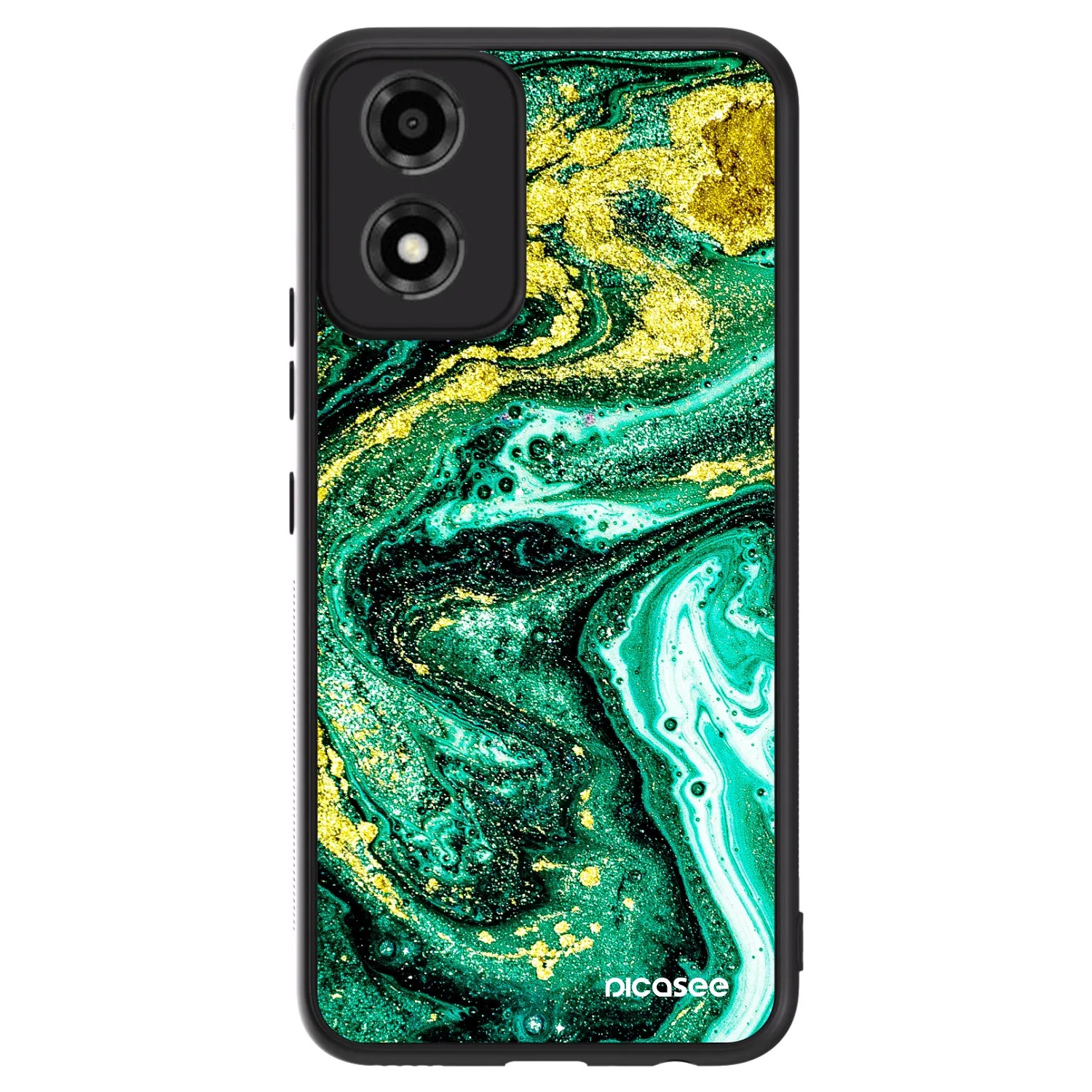 Picasee ULTIMATE CASE na Motorola Moto E14 - Green Gold