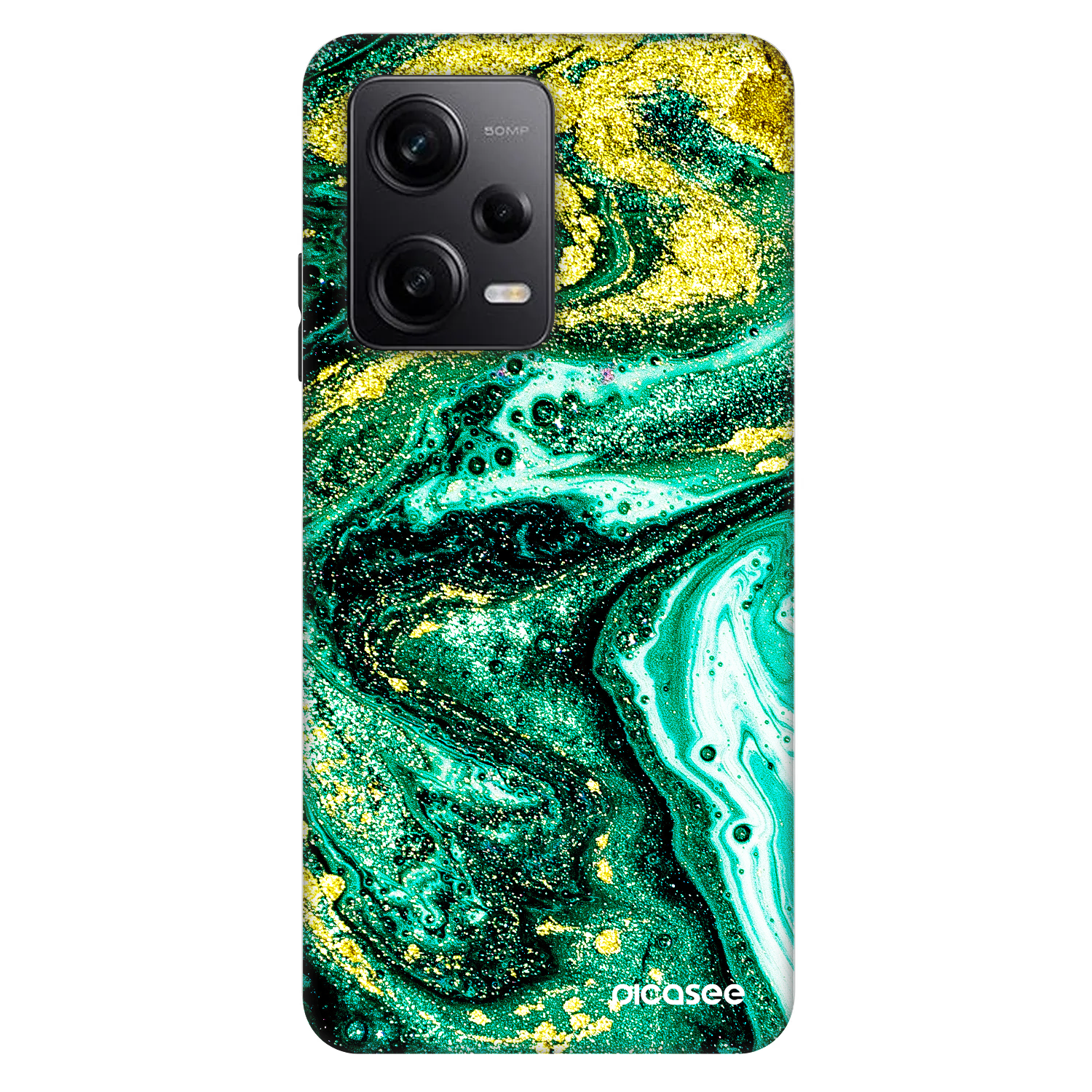 Picasee Fashion Case na Xiaomi Redmi Note 12 Pro 5G - Green Gold