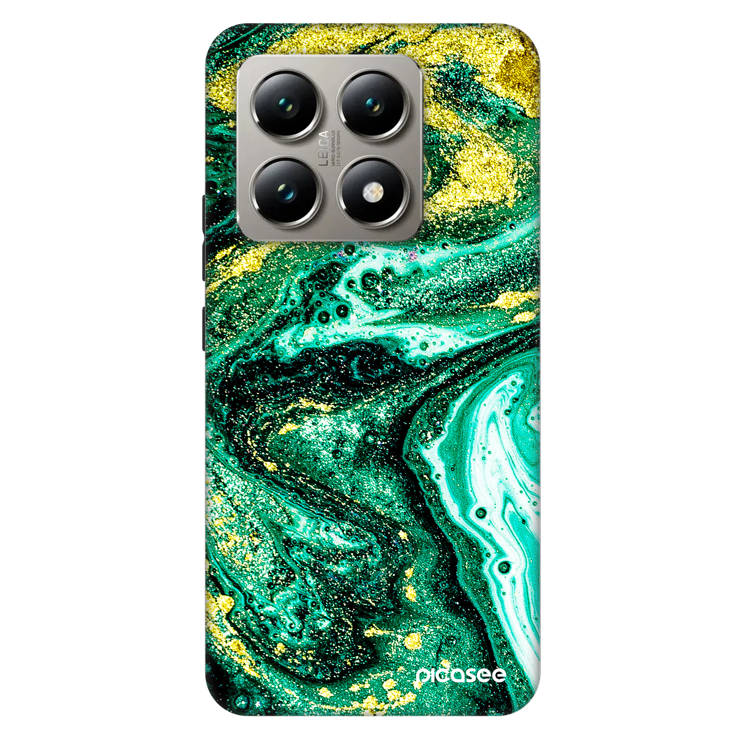 Picasee Fashion Case na Xiaomi 14T - Green Gold