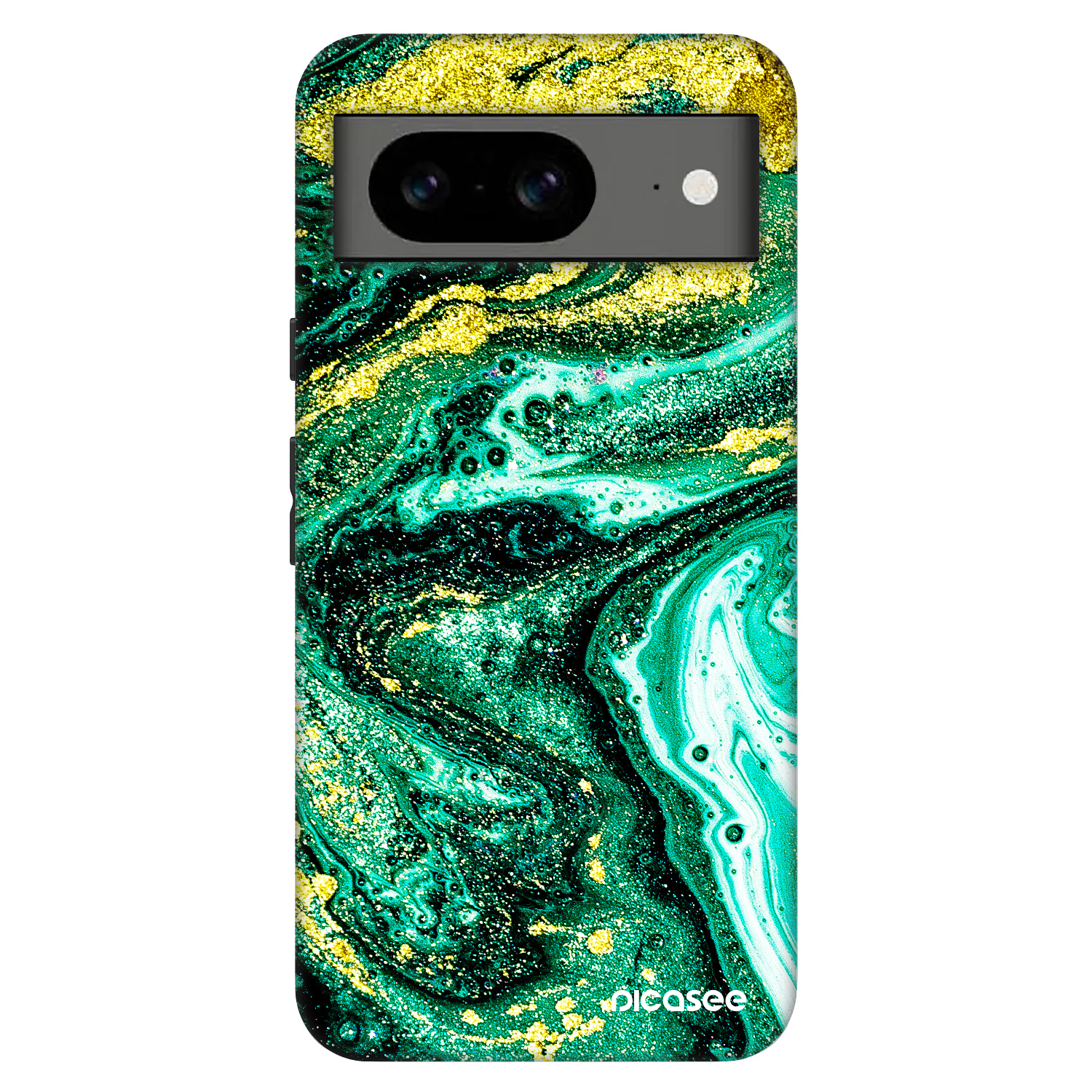 Picasee Fashion Case na Google Pixel 8 Pro - Green Gold