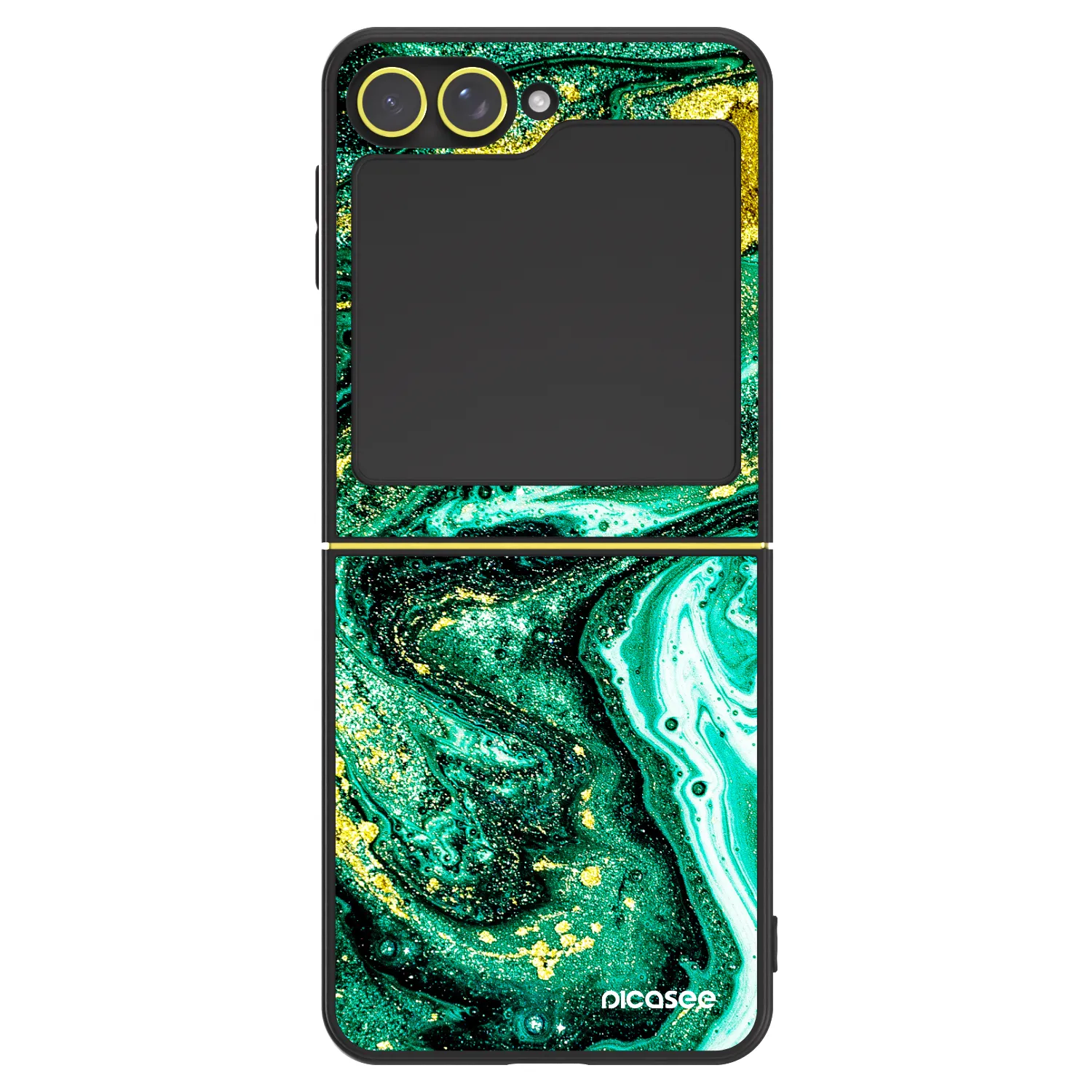 Picasee ULTIMATE CASE na Samsung Galaxy Z Flip7 FE 5G - Green Gold
