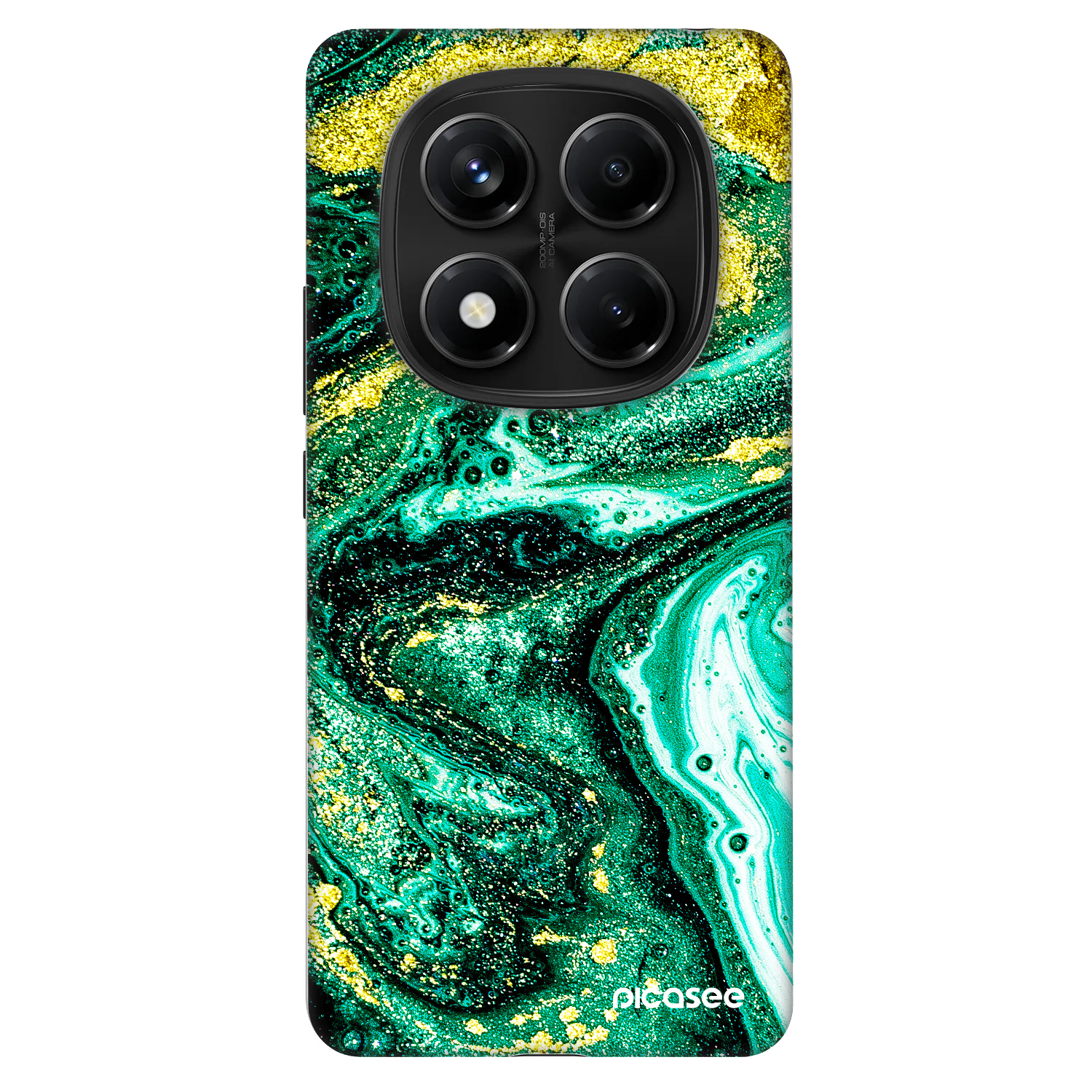 Picasee Fashion Case na Xiaomi Redmi Note 14 Pro 4G - Green Gold