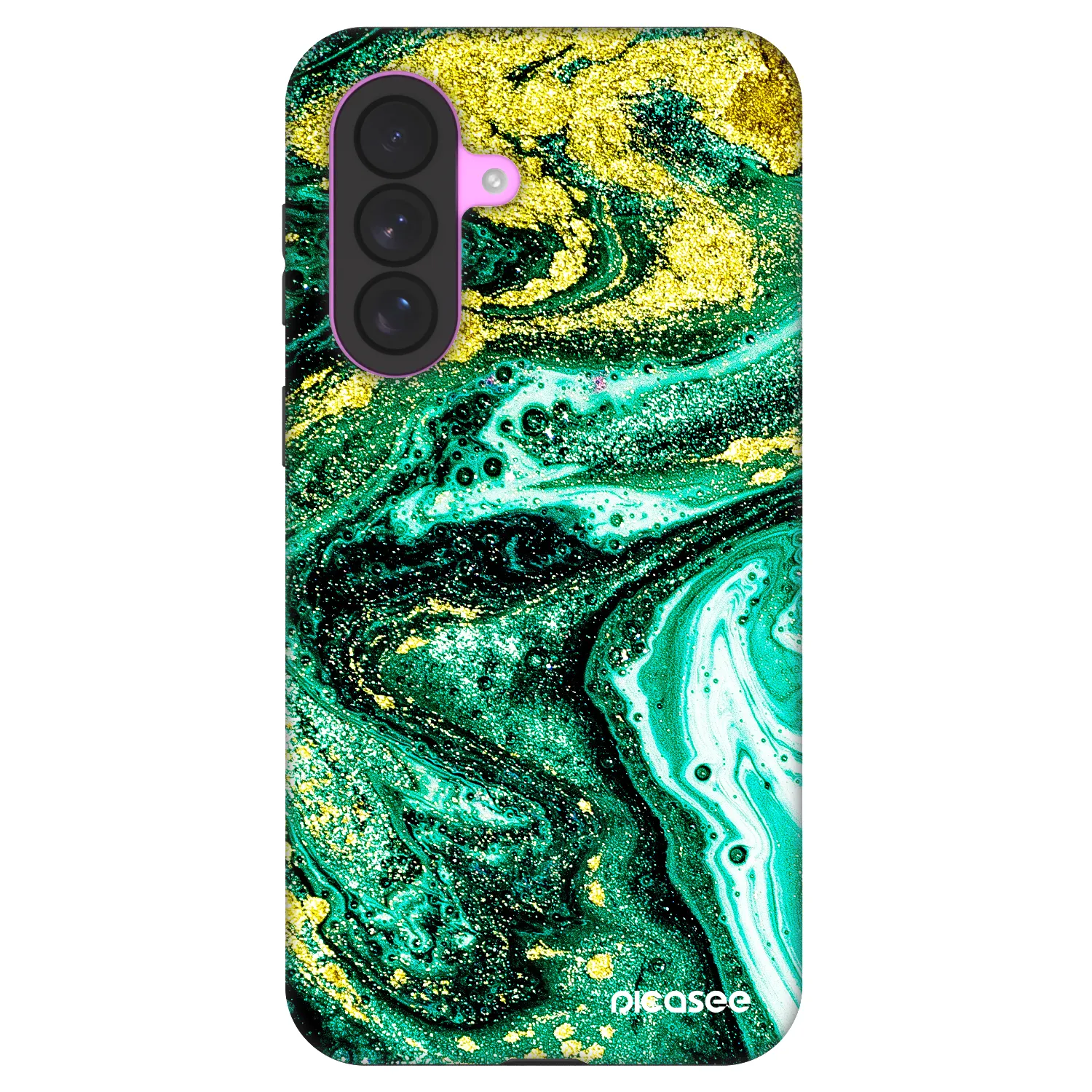 Picasee Fashion Case na Samsung Galaxy A37 - Green Gold