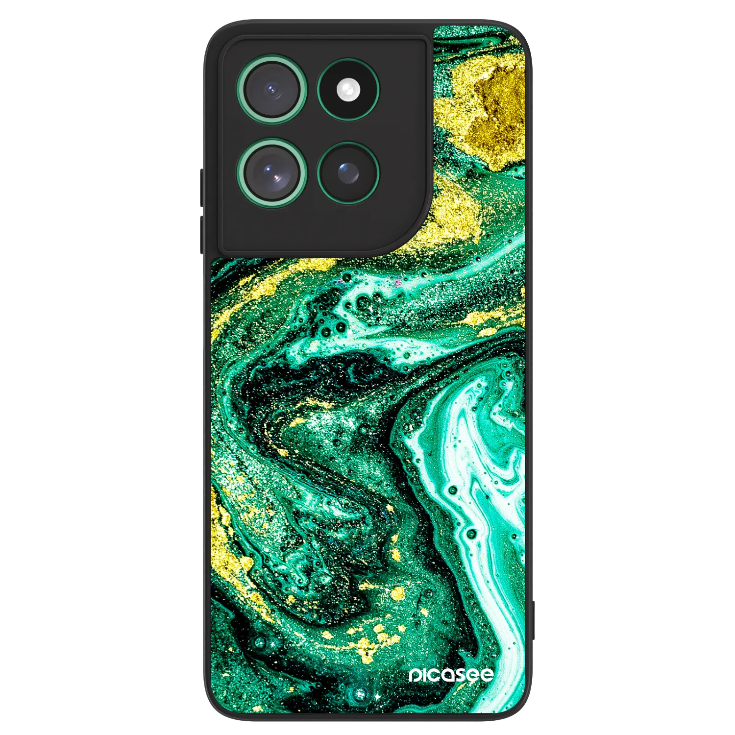 Picasee ULTIMATE CASE na Motorola Moto G57 Power - Green Gold