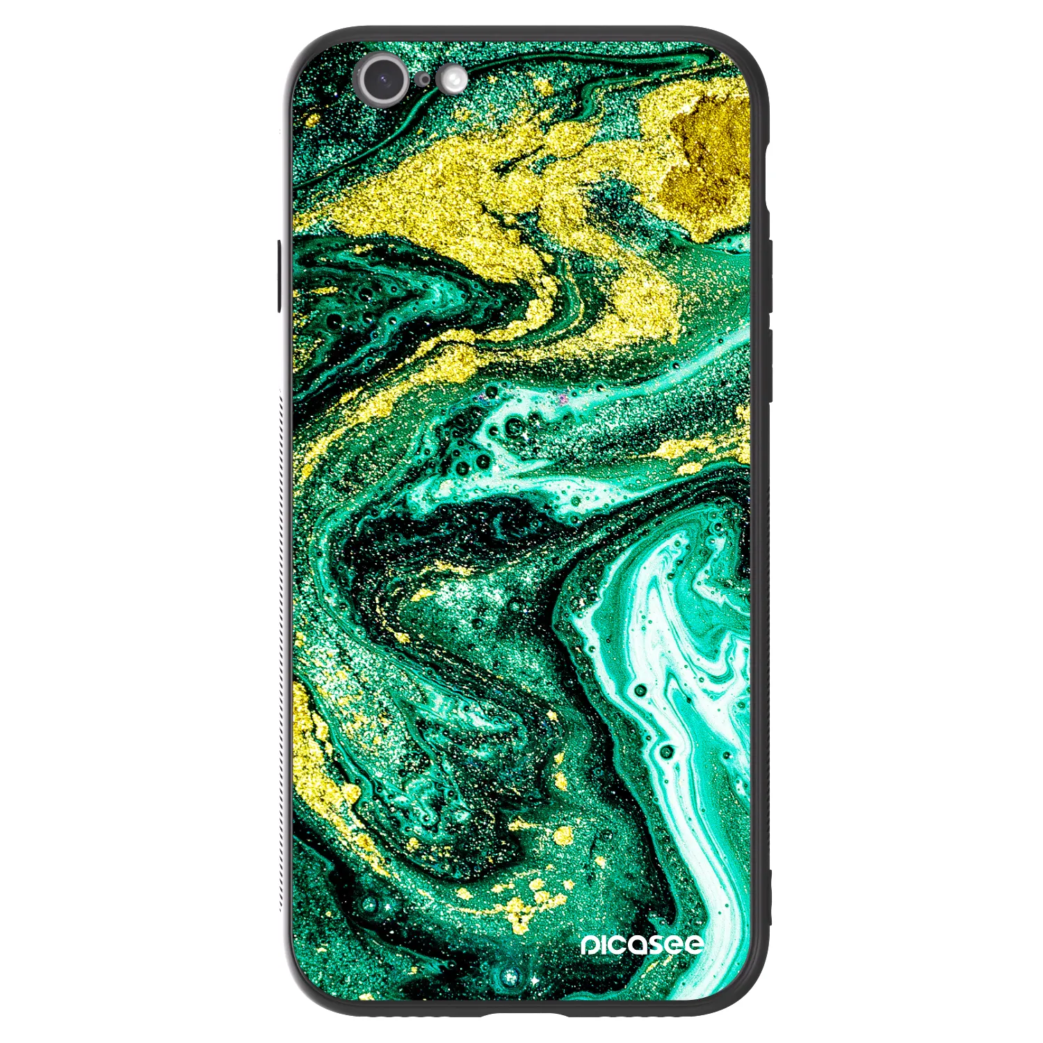 Picasee ULTIMATE CASE na Apple iPhone 6/6S - Green Gold
