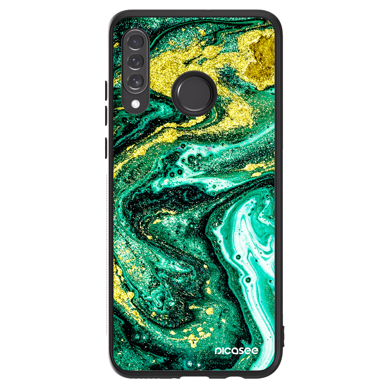 Picasee ULTIMATE CASE na Huawei P30 Lite - Green Gold