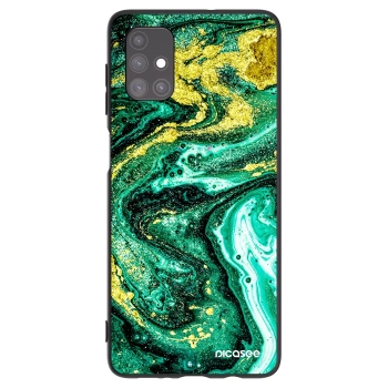 Etui na Samsung Galaxy M51 M515F - Green Gold