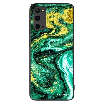 Etui na Samsung Galaxy S20 G980F - Green Gold
