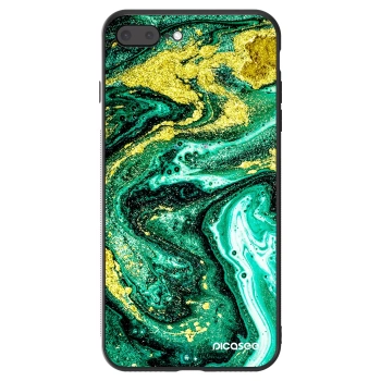 Etui na Apple iPhone 8 Plus - Green Gold