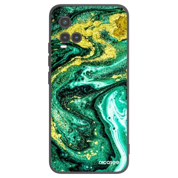 Etui na Vivo Y33s - Green Gold