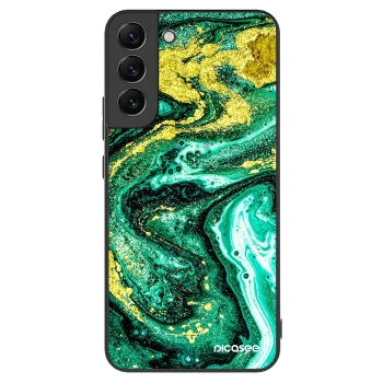 Etui na Samsung Galaxy S22+ 5G - Green Gold