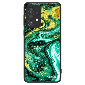 Picasee ULTIMATE CASE na Samsung Galaxy A33 5G A336 - Green Gold