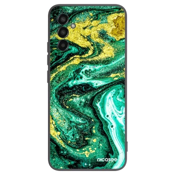 Etui na Samsung Galaxy M13 M135F - Green Gold