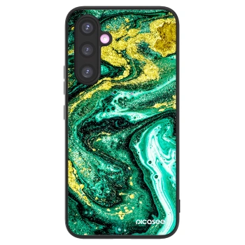 Picasee ULTIMATE CASE na Samsung Galaxy A54 5G A546B - Green Gold