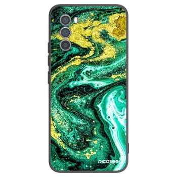 Etui na Motorola Moto G62 - Green Gold