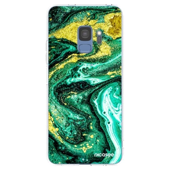 Etui na Samsung Galaxy S9 G960F - Green Gold