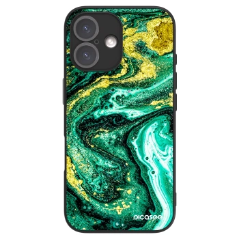 Picasee ULTIMATE CASE na Apple iPhone 16 - Green Gold